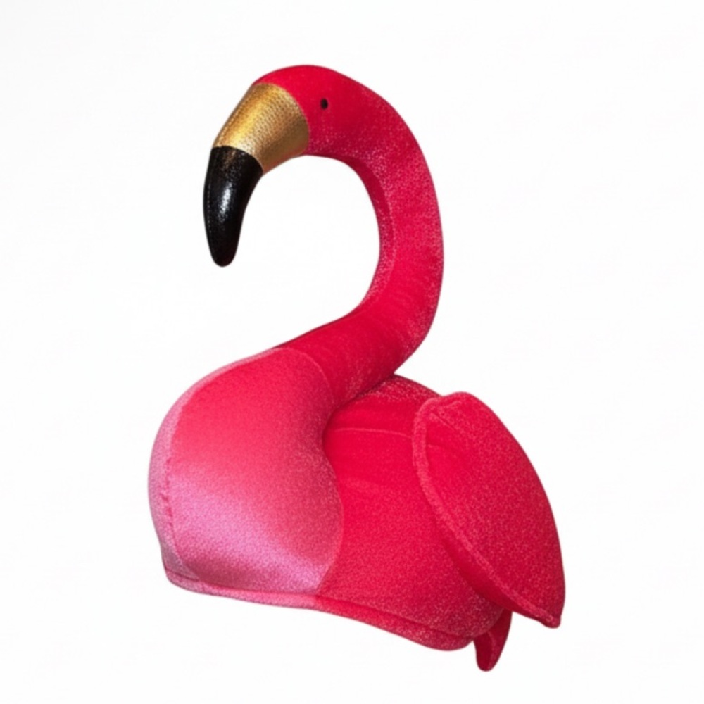 Pink Flamingo Hat NWOT - Picture 3 of 9